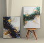 Wallity 2KNV4356 Lienzos Decorativos de 50 x 70 cm (2 Piezas)